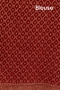 Pure Handloom Zari Butta Banarasi Crepe Silk Saree